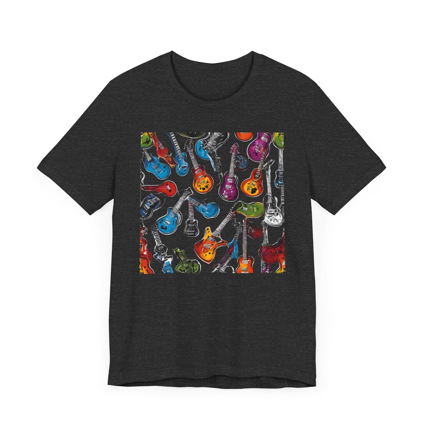 Colorful Multiple Guitars T-Shirt