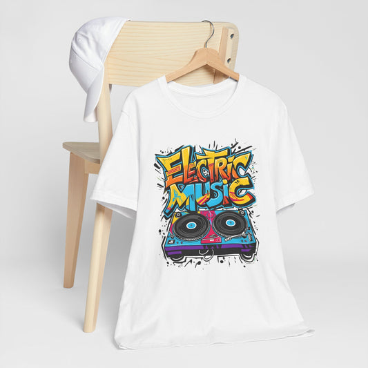 Electric Vinyl Record T-Shirt