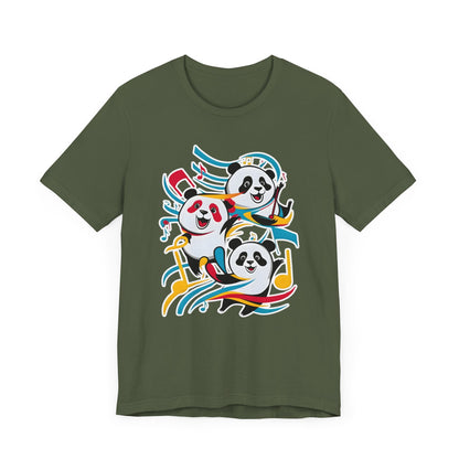 Colorful Panda IV T-Shirt
