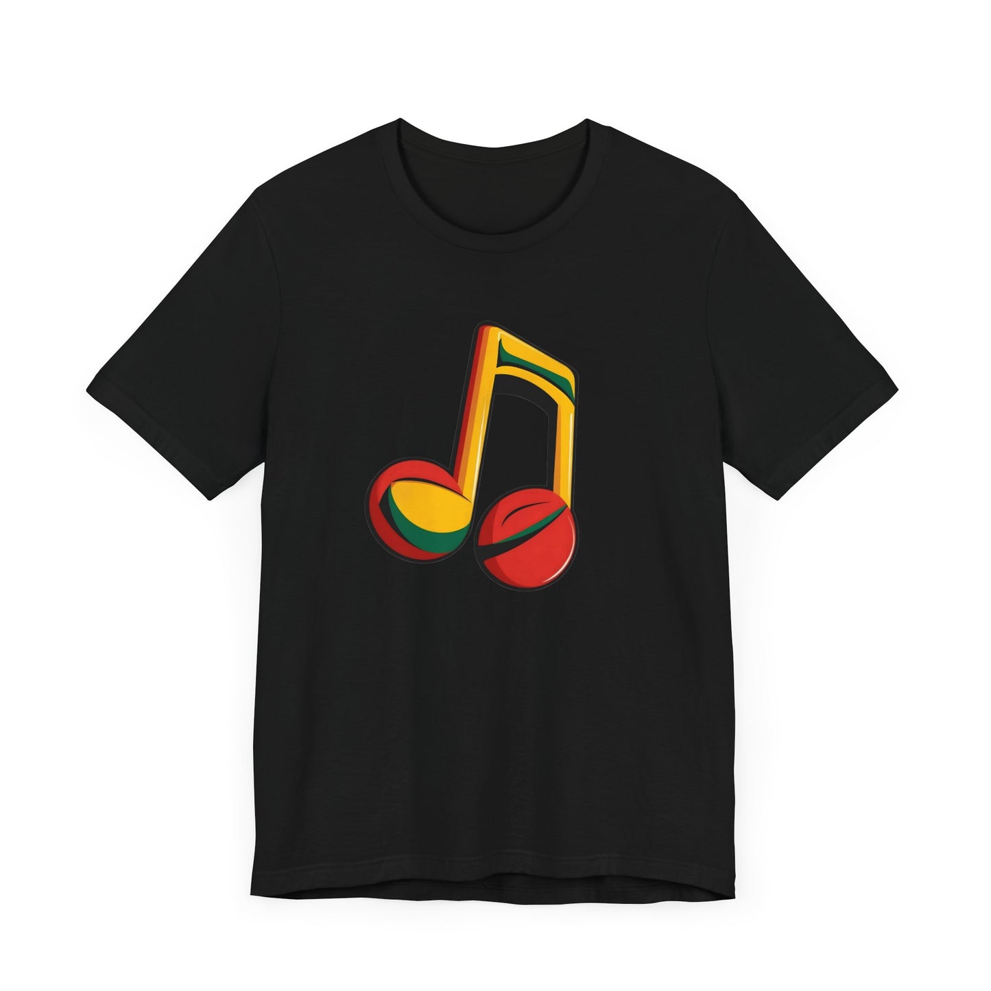 Colorful Music Note T-Shirt