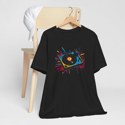 Colorful Vinyl Record T-Shirt