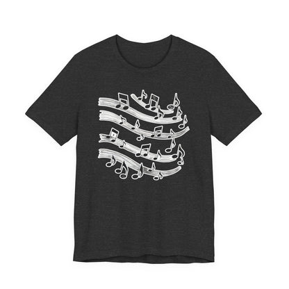 Music Notes Wave T-Shirt