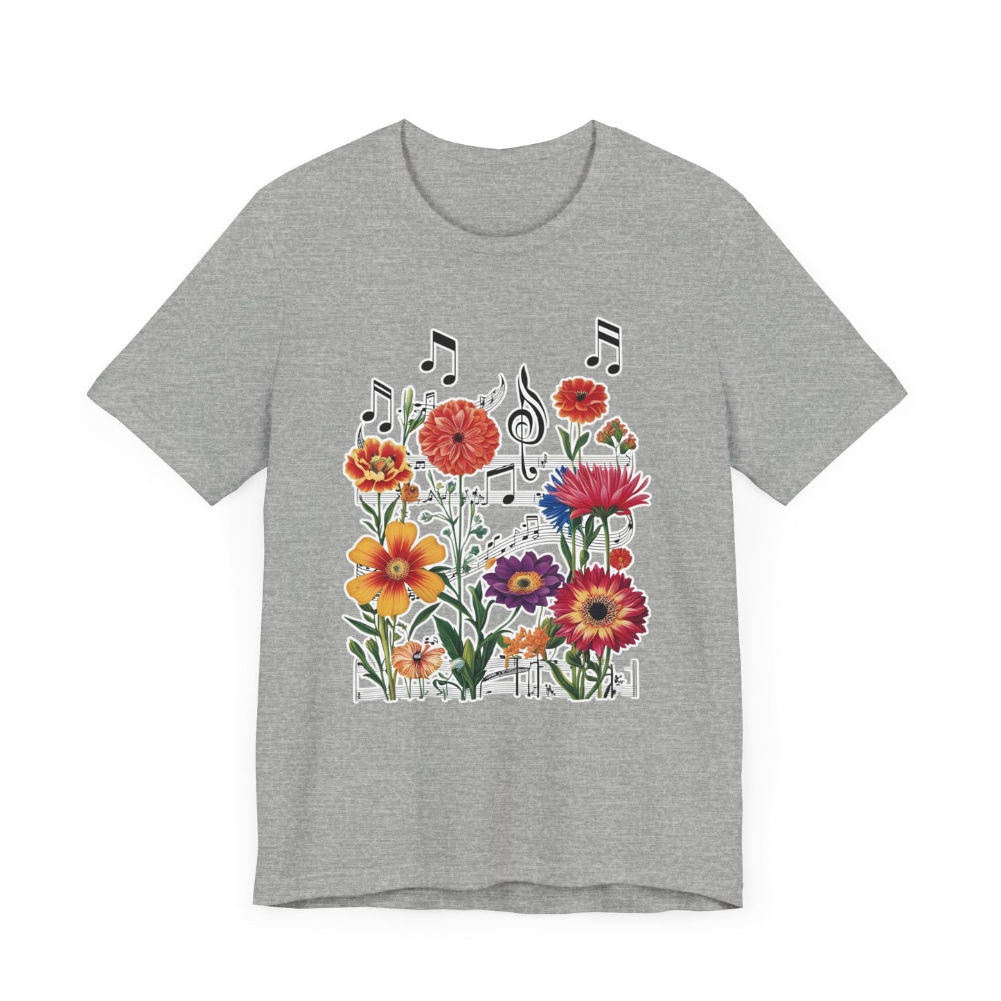 Flower and Music III T-Shirt