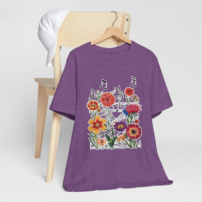 Flower and Music III T-Shirt