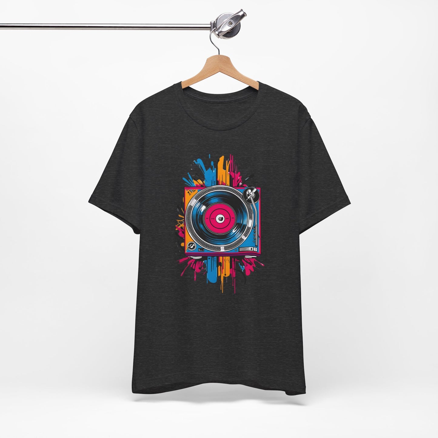 Neon Vinyl Record T-Shirt