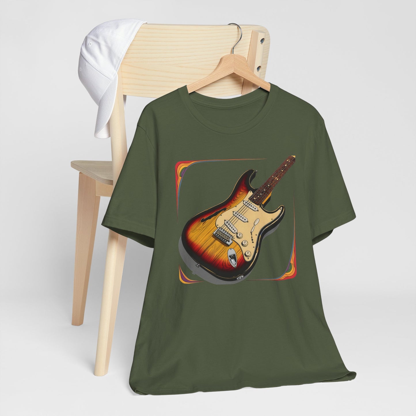 Brown Guitar T-Shirt