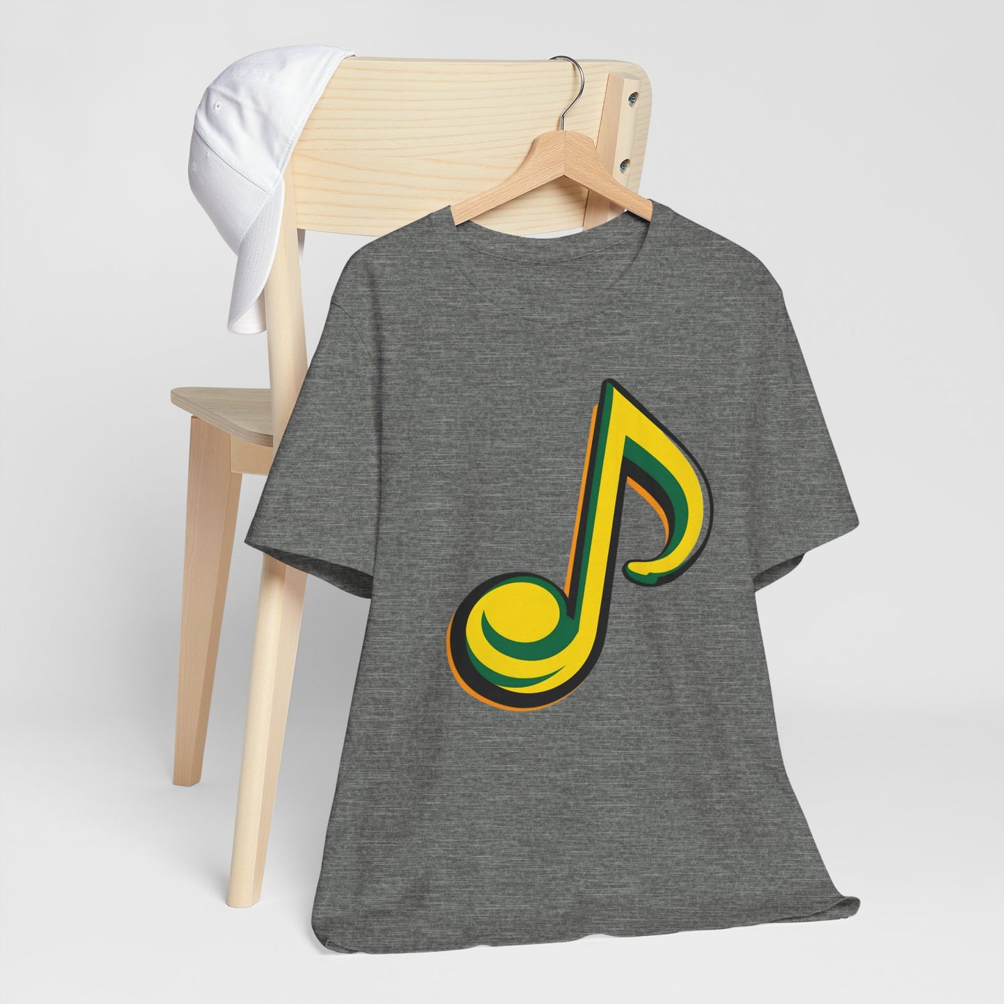 Golden Music Note T-Shirt