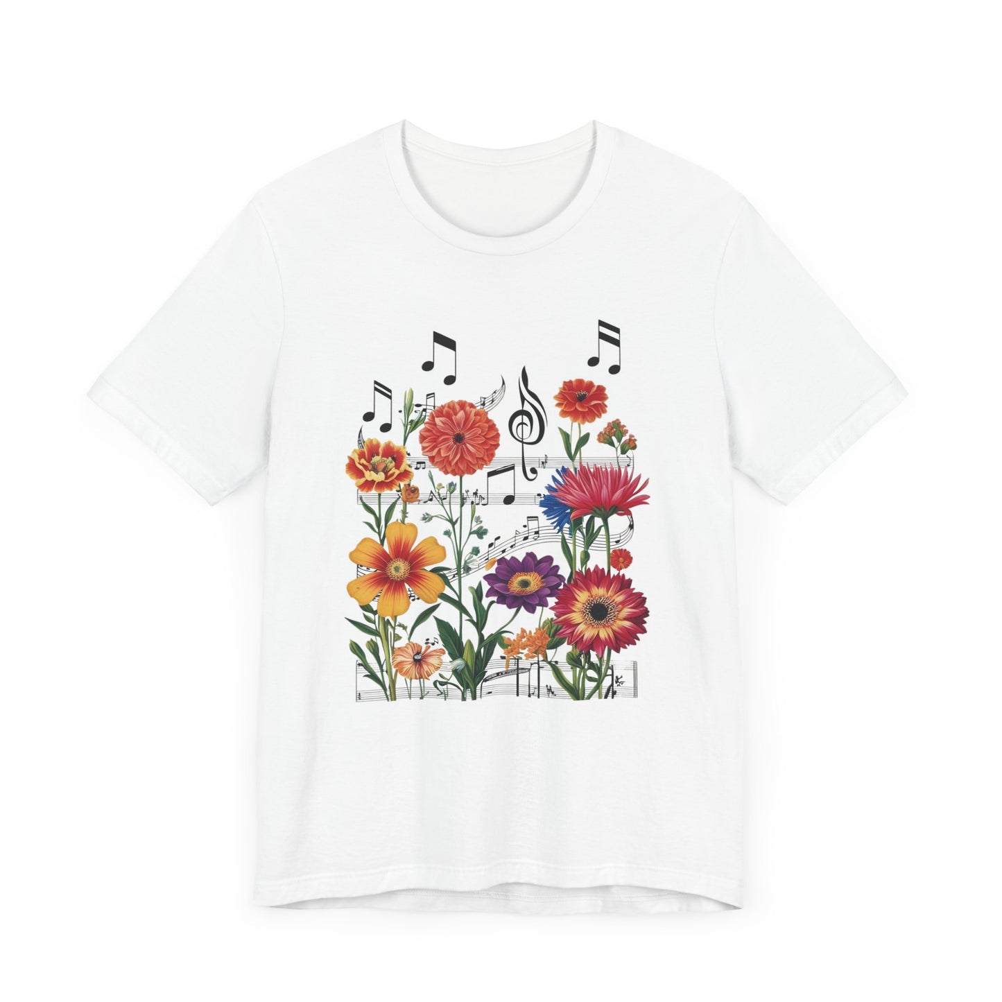 Flower and Music III T-Shirt