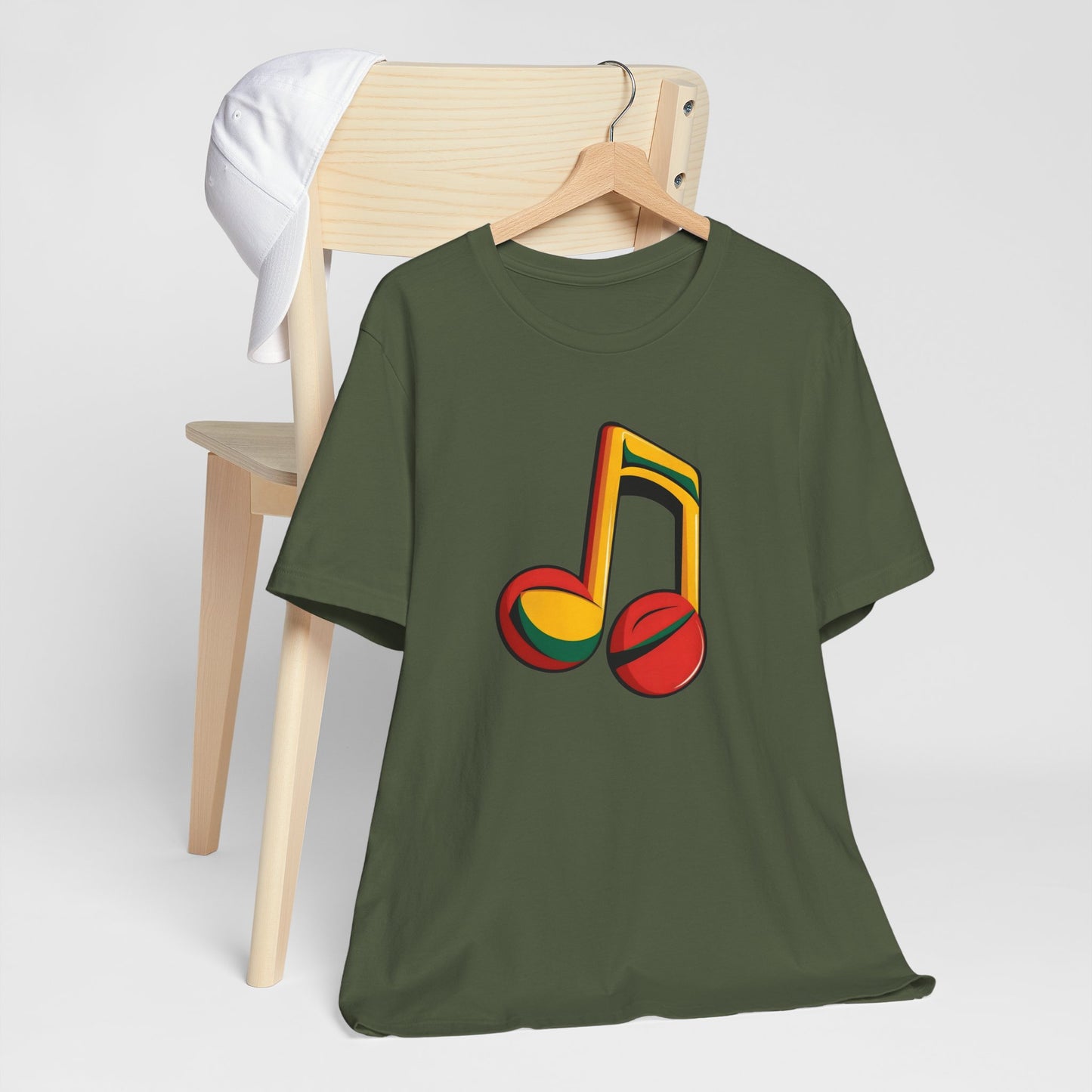 Colorful Music Note T-Shirt