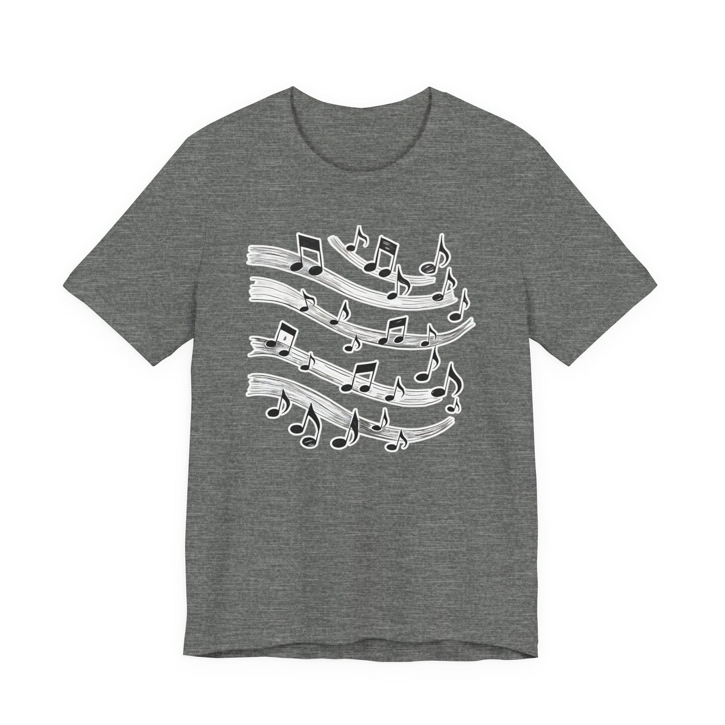 Music Notes Wave T-Shirt