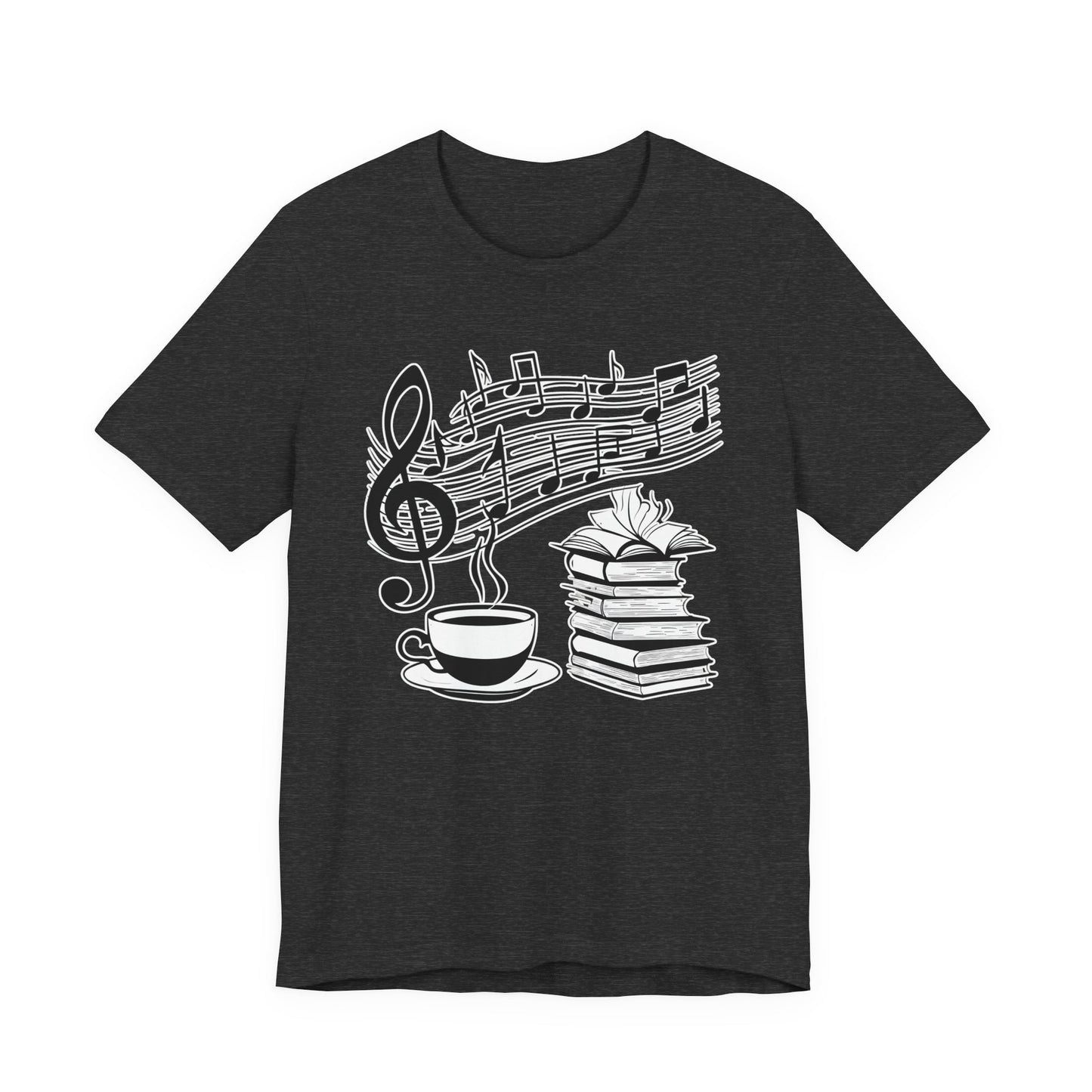 Book, Coffee and Music III T-Shirt