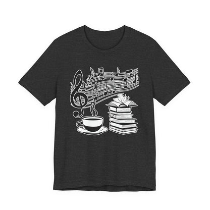 Book, Coffee and Music III T-Shirt