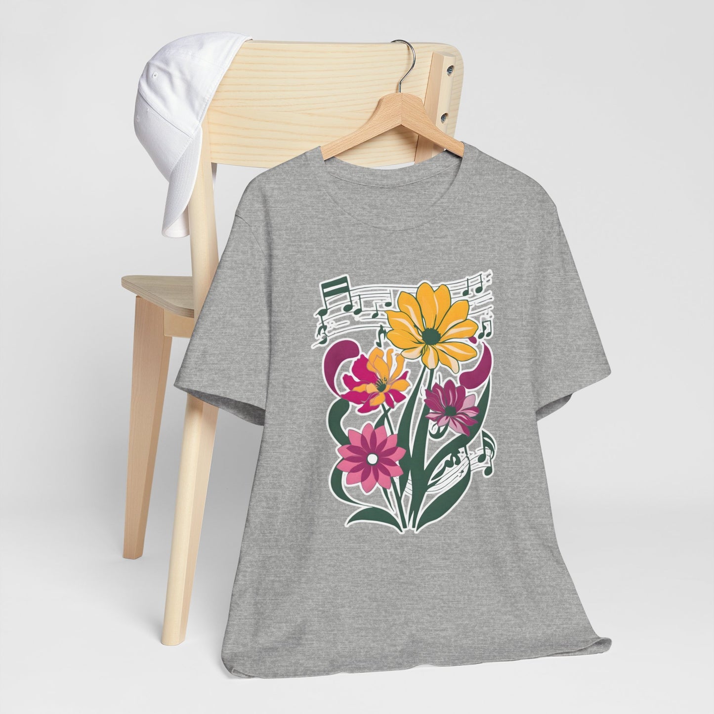 Flower and Music X T-Shirt