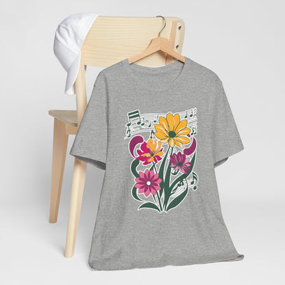 Flower and Music X T-Shirt