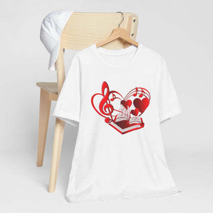 Heart, Music and Books II T-Shirt