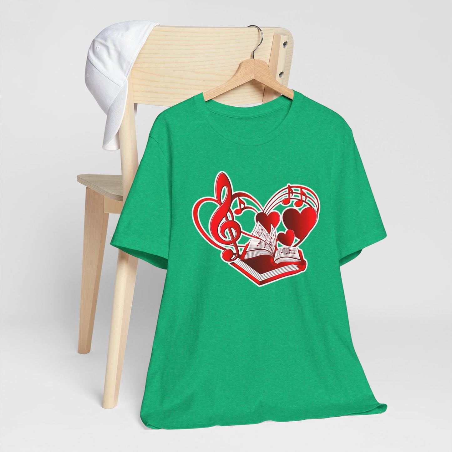 Heart, Music and Books II T-Shirt