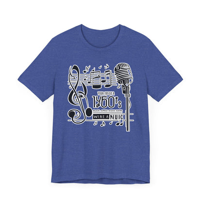 Music Note and Microphone T-Shirt
