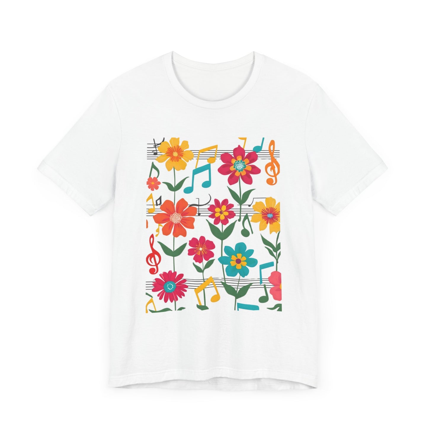 Flower and Music IV T-Shirt
