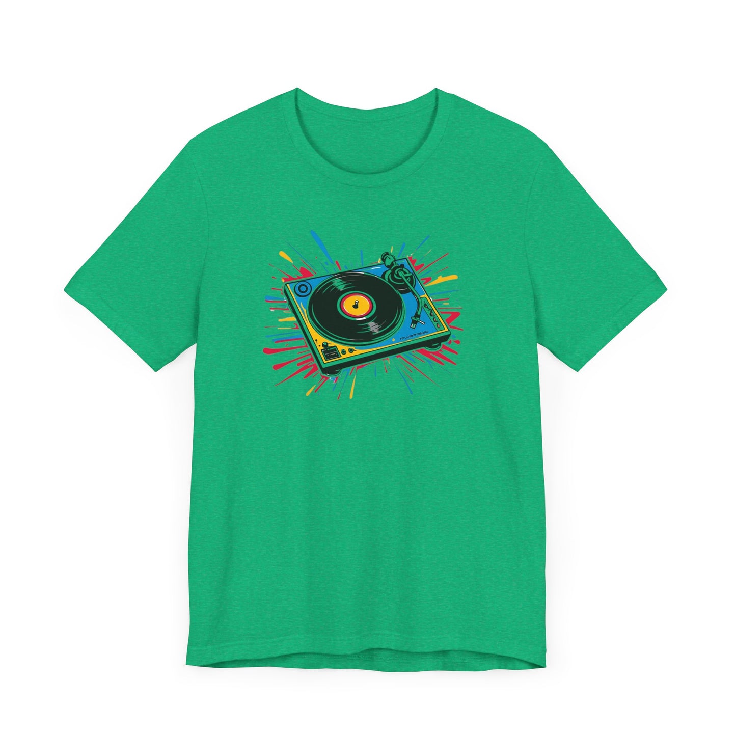 Colorful Vinyl Record T-Shirt