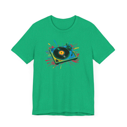Colorful Vinyl Record T-Shirt