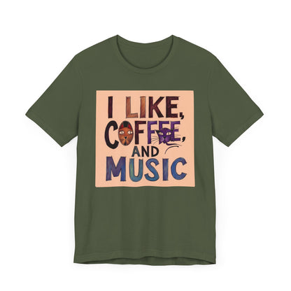Coffee, Cats and Music VI T-Shirt