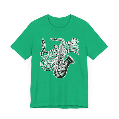 Note Saxophone T-Shirt