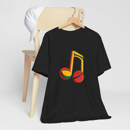 Colorful Music Note T-Shirt