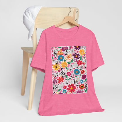 Flower and Music VI T-Shirt