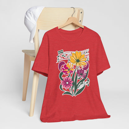 Flower and Music X T-Shirt