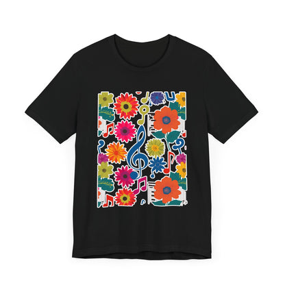 Flower and Music VII T-Shirt