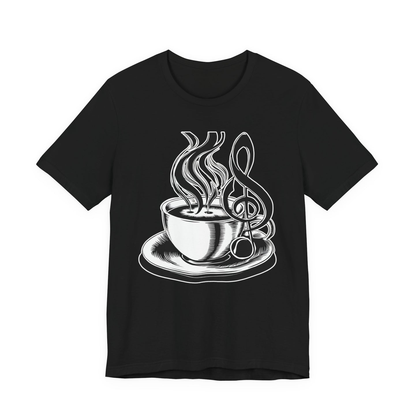 Coffee x Music Note T-Shirt