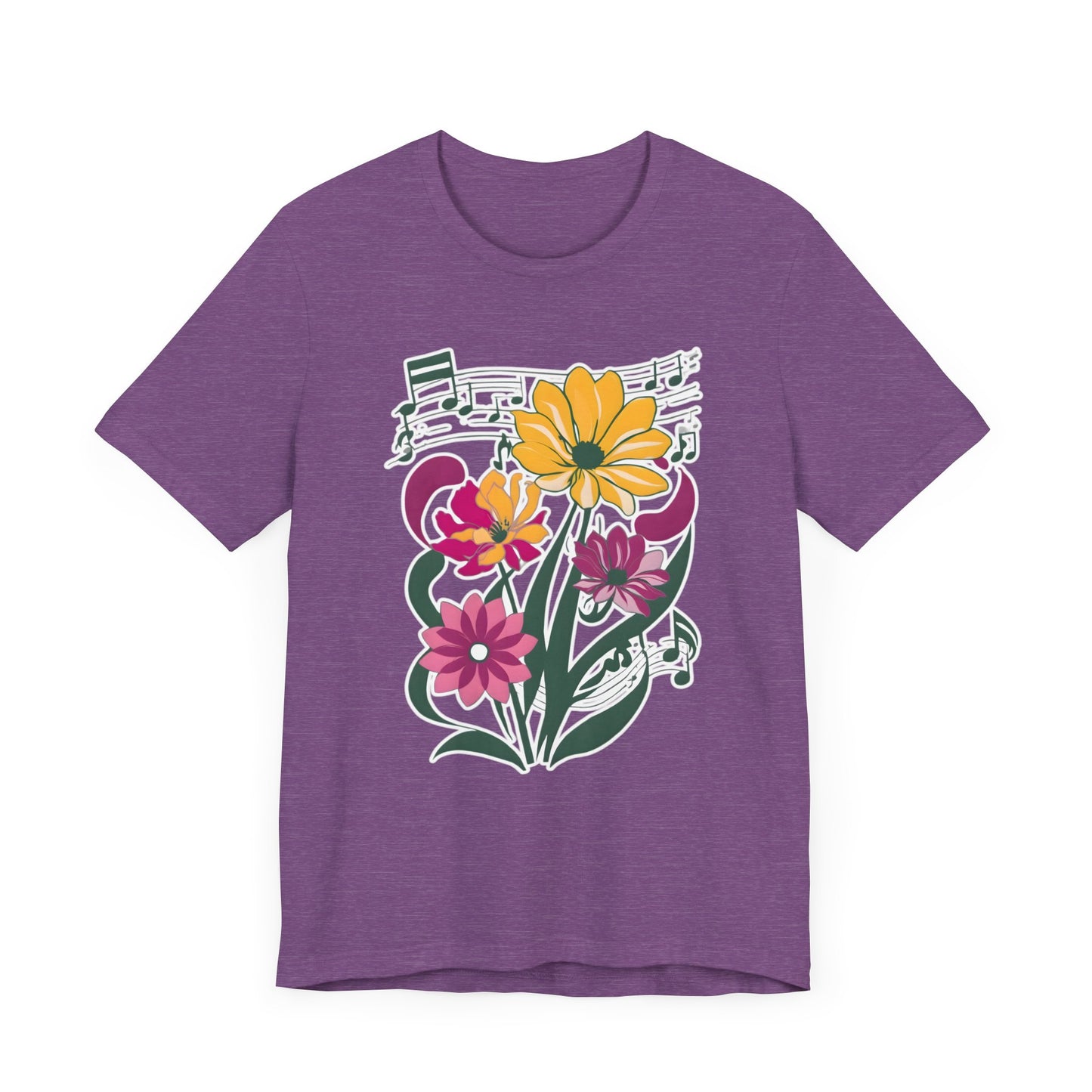 Flower and Music X T-Shirt