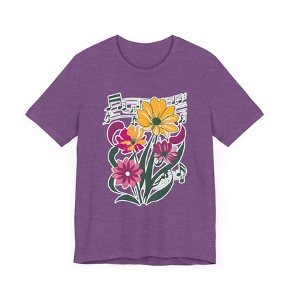 Flower and Music X T-Shirt