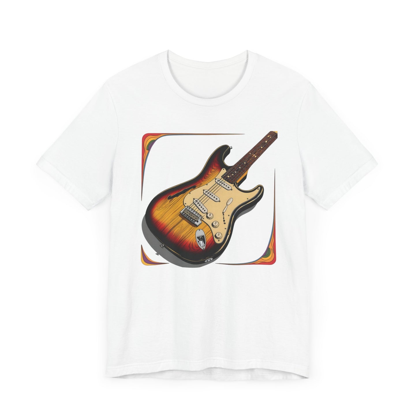 Brown Guitar T-Shirt