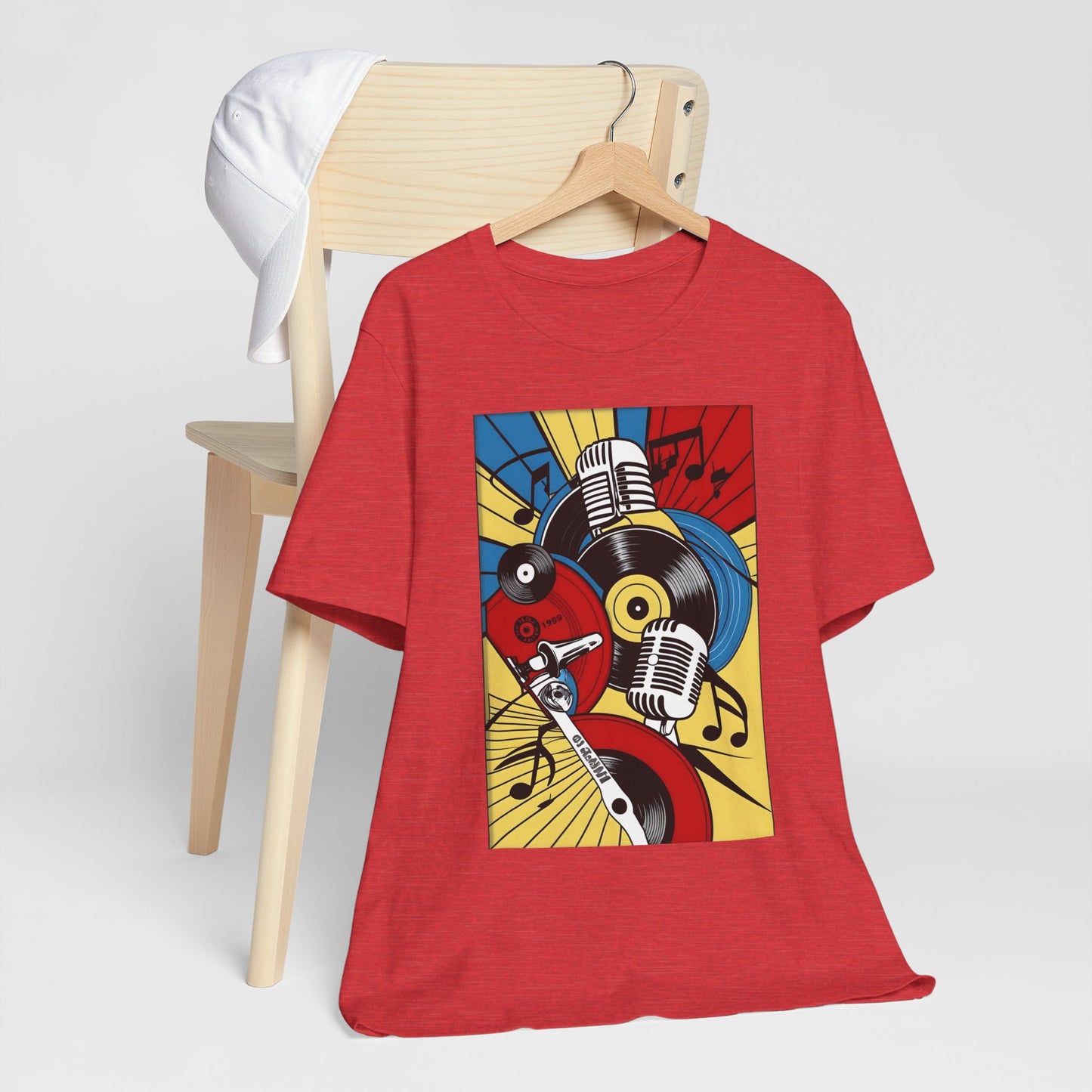 Vinyl & Note T-Shirt