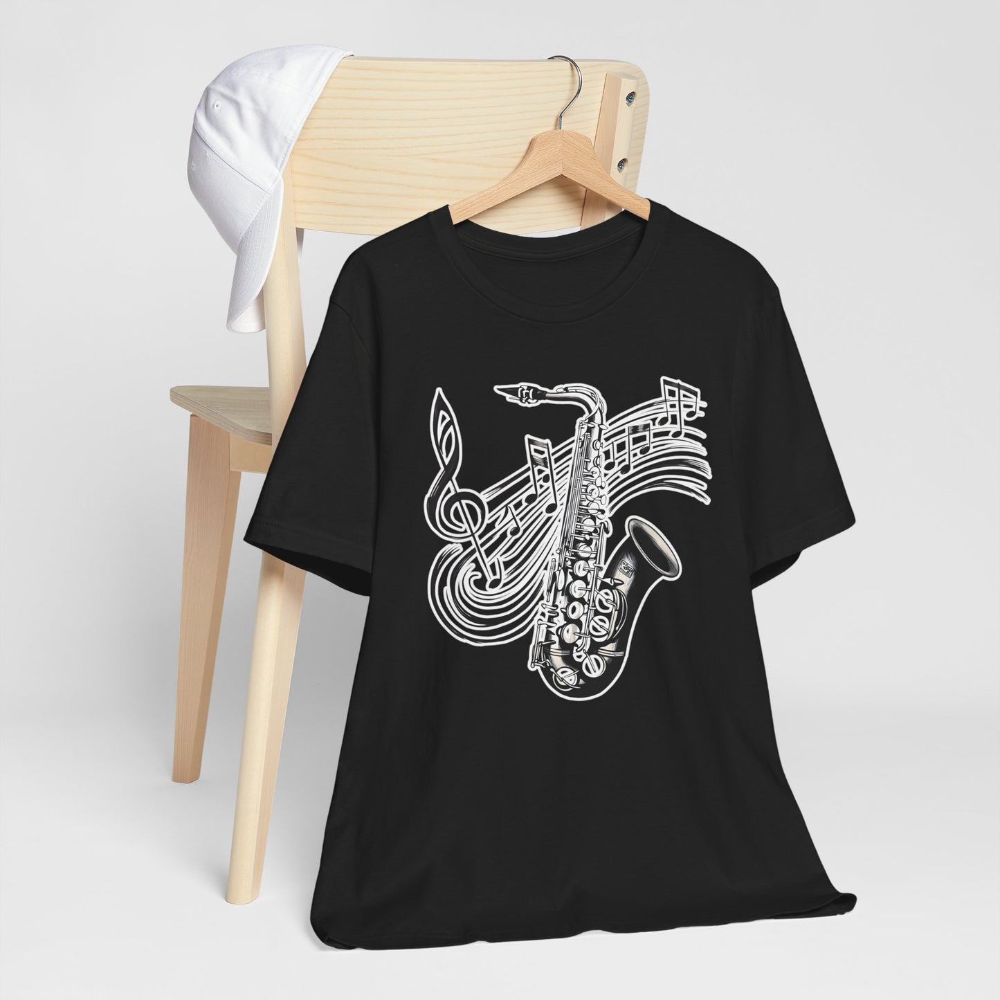 Note Saxophone T-Shirt
