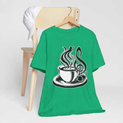 Coffee x Music Note T-Shirt