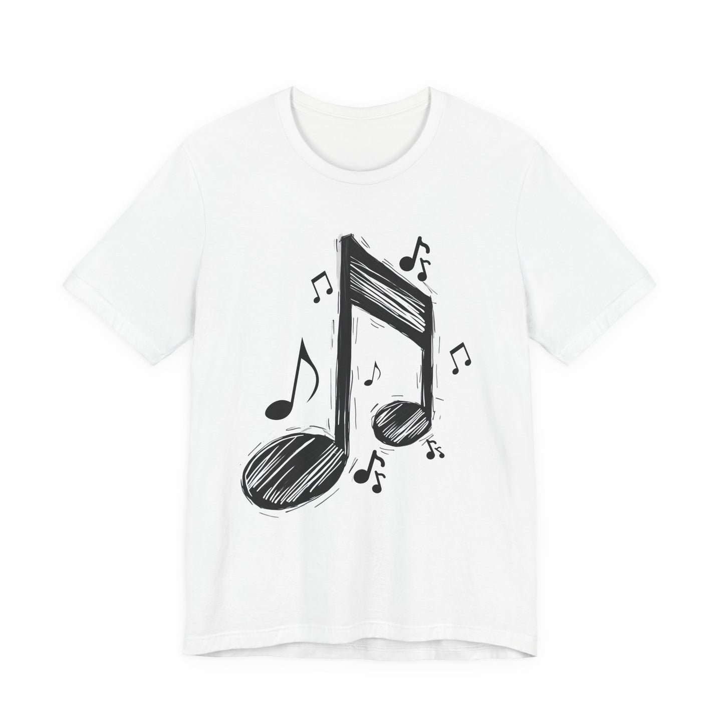 Slanted Beamed Eight Note T-Shirt