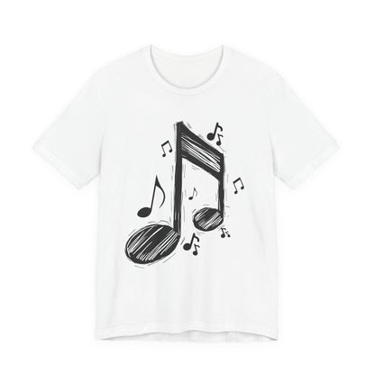 Slanted Beamed Eight Note T-Shirt