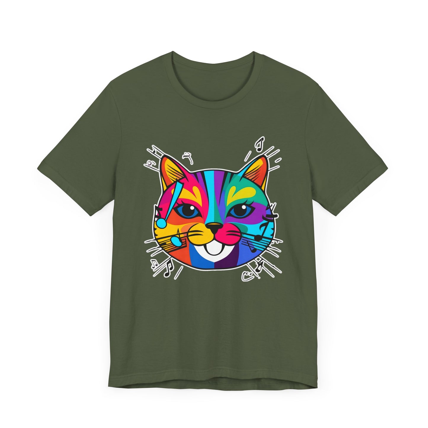 Colorful Cat I T-Shirt