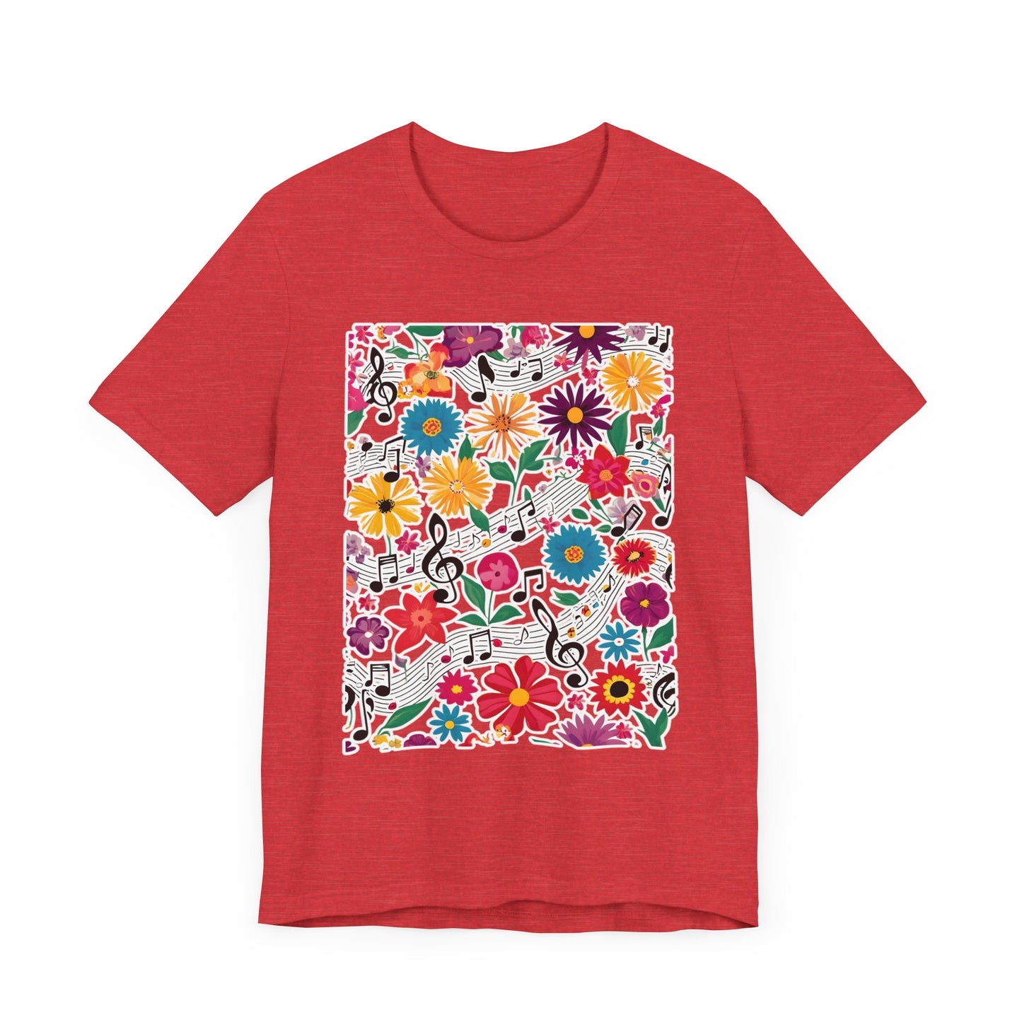 Flower and Music VI T-Shirt