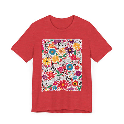 Flower and Music VI T-Shirt